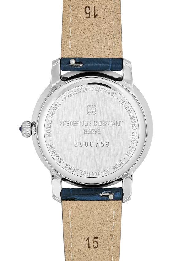 Frederique Constant Classics Slimline Ladies Moonphase - FC-206MPND1S6