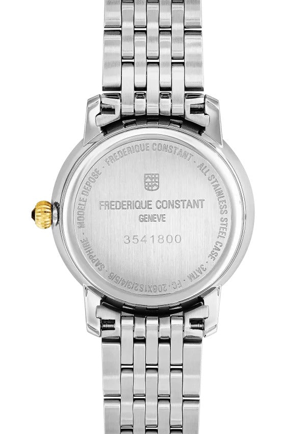 Frederique Constant Classics Slimline Ladies Moonphase - FC-206MPWD1S3B