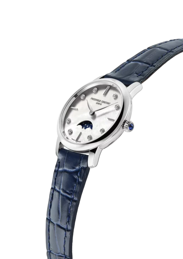 Frederique Constant Classics Slimline Ladies Moonphase - FC-206MPWD1S6