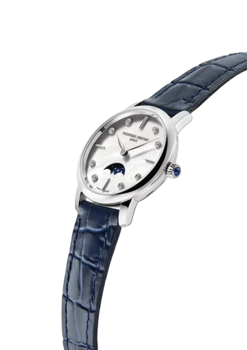 Frederique Constant Classics Slimline Ladies Moonphase - FC-206MPWD1S6