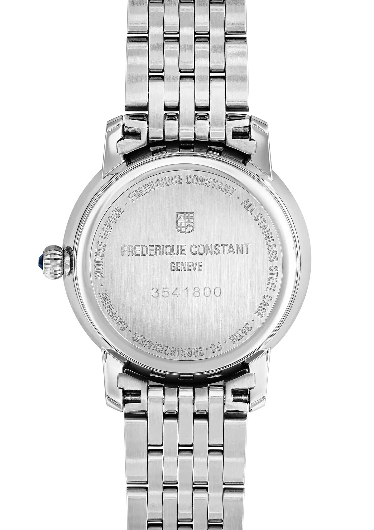 Frederique Constant Classics Slimline Ladies Moonphase - FC-206MPWD1S6B