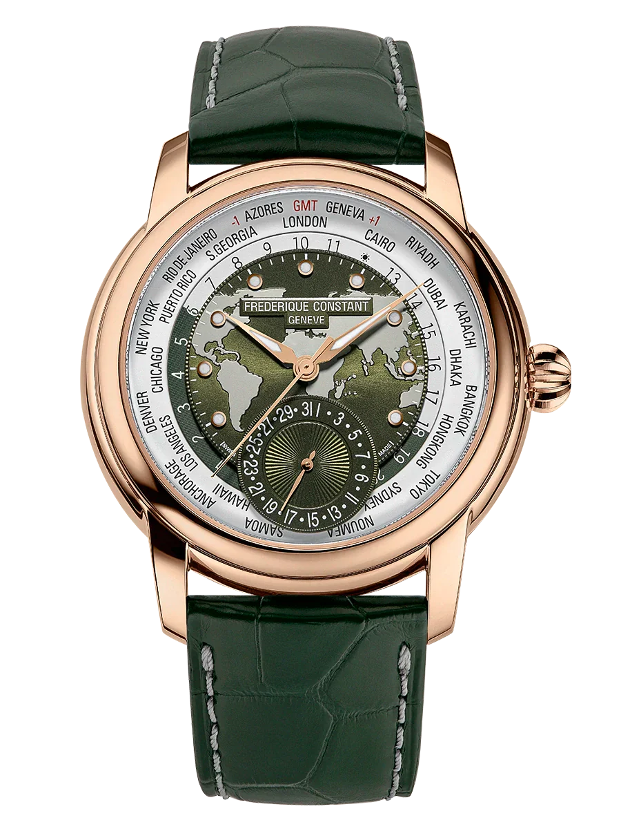 Frederique Constant Manufacture Classic Worldtimer - FC-718KWWM4H9