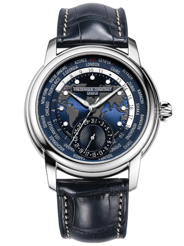 Frederique Constant Manufacture Classic Worldtimer - FC-718NWM4H6