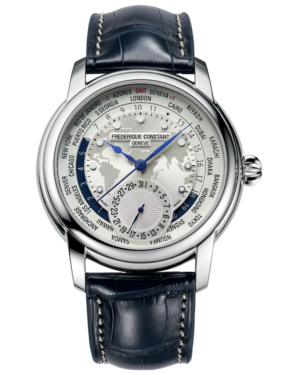 Frederique Constant Manufacture Classic Worldtimer - FC-718WM4H6