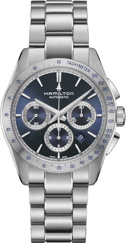 Hamilton Jazzmaster Performer Autochrono 42mm Blue Dial Watch | H36616140