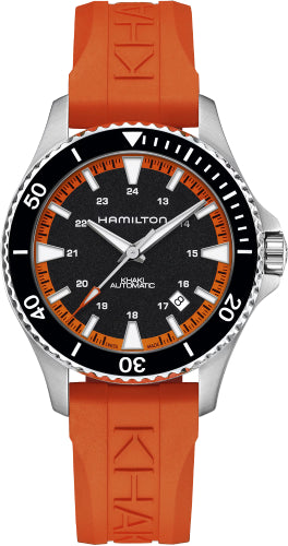 Hamilton Khaki Navy Scuba Auto 40mm Black Dial Watch - H82395331