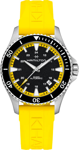 Hamilton Khaki Navy Scuba Auto 40mm Black Dial Watch - H82395332