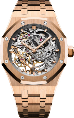 Audemars Piguet Royal Oak Double Balance Wheel 37mm Openworked Rose Gold | 15467OR.OO.1256OR.01