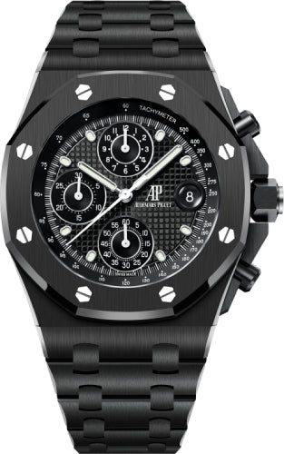 Audemars Piguet Royal Oak 42mm Offshore Chronograph Ceramic Black Dial | 26238CE.OO.1300CE.01