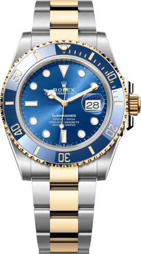 Rolex Submariner Date Yellow Gold/Steel 41mm Blue Dial - 126613LB