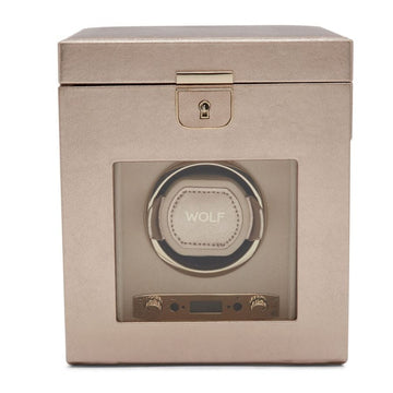Palermo Single Watch Winder with Jewelry Storage
