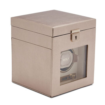 Palermo Single Watch Winder with Jewelry Storage