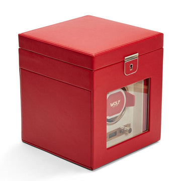 Palermo Single Watch Winder with Jewelry Storage