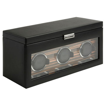 Roadster Triple Watch Winder with Storage
