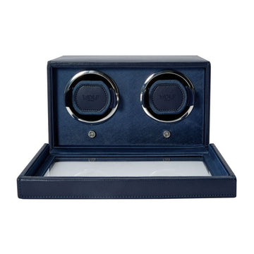 Cub Double Watch Winder with Cover