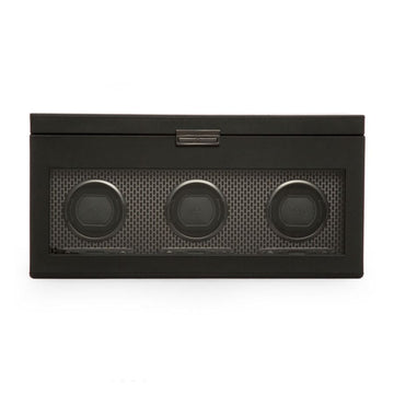 Axis Triple Watch Winder With Storage