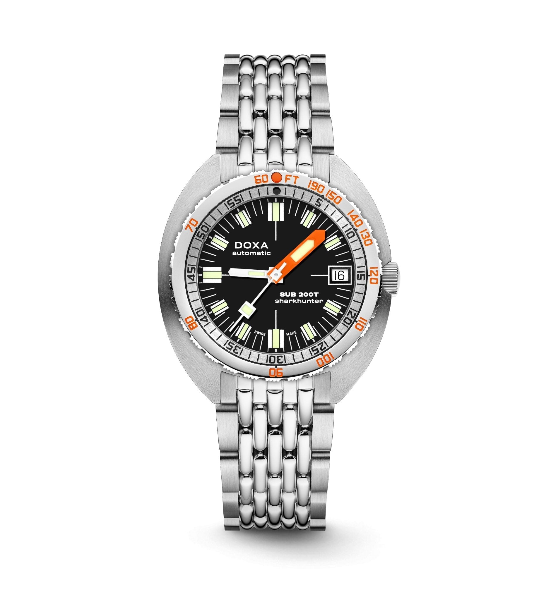 SUB 200T Sharkhunter Iconic Stainless Steel