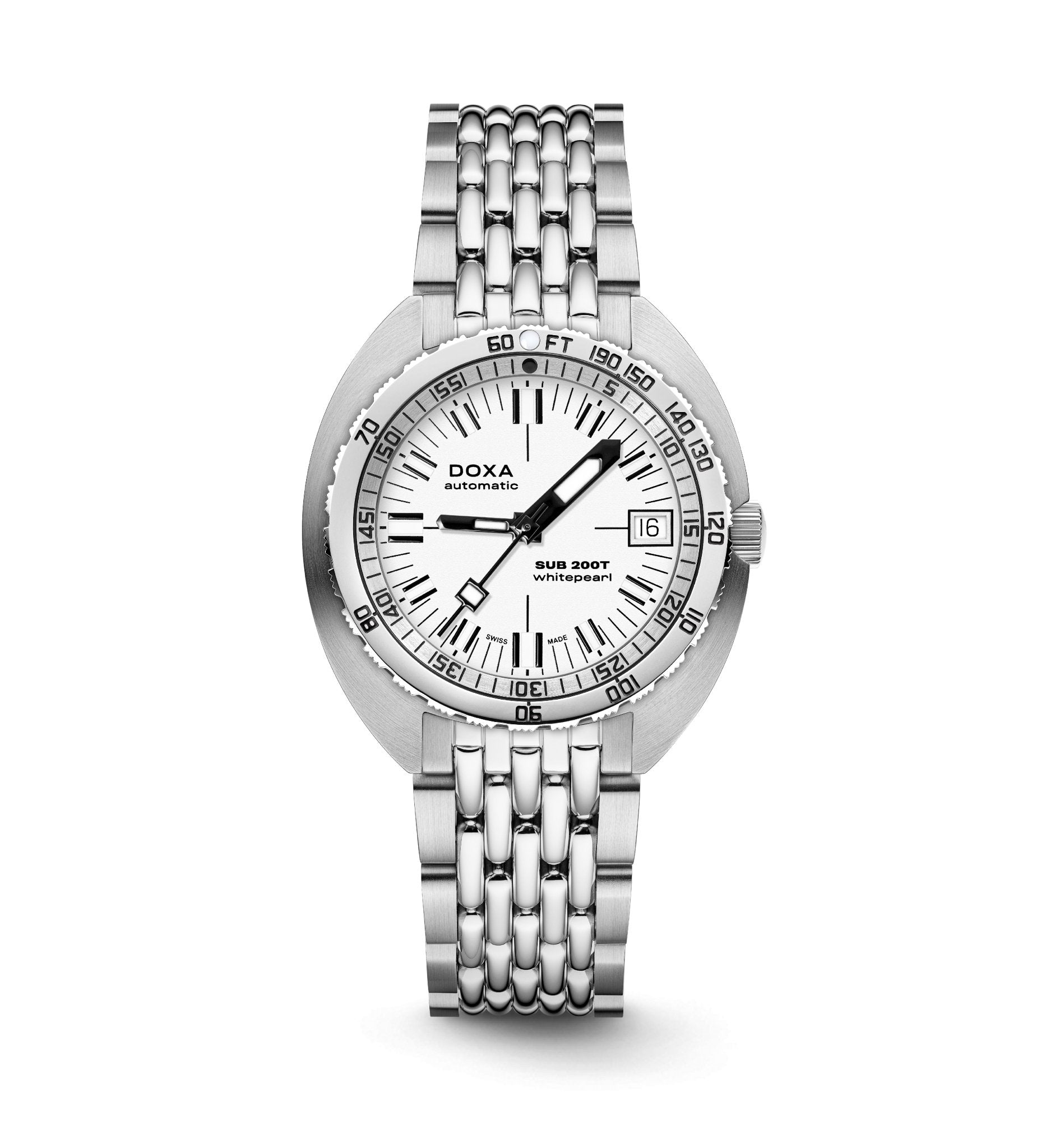 SUB 200T Whitepearl Iconic Stainless Steel