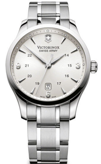 Victorinox Swiss Army Alliance Steel Silver Dial 40mm 241476 Watch