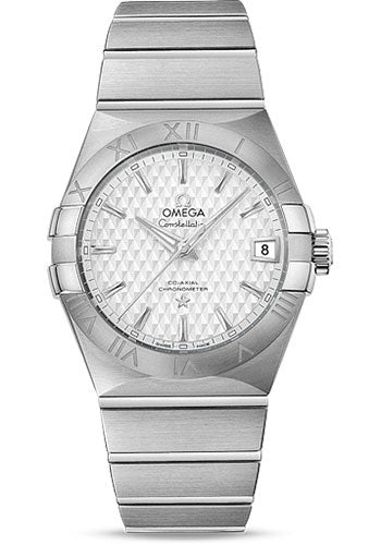 Omega Constellation Co-Axial Watch - 38 mm Steel Case - Silver Dial - 123.10.38.21.02.003