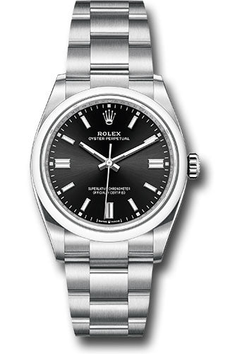 Rolex Oyster Perpetual 36 Watch - Domed Bezel - Black Index Dial - Oyster Bracelet - 2020 Release - 126000 bkio