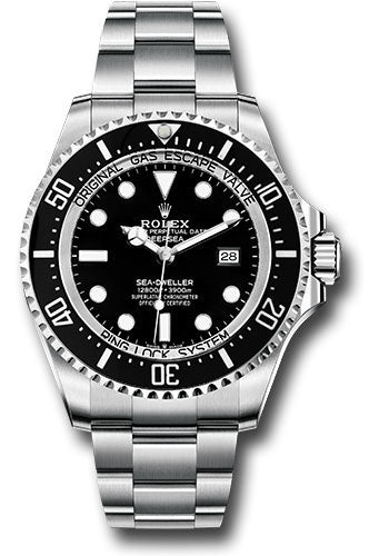 Rolex Sea-Dweller Deepsea 44 Watch - Black Dial 126660