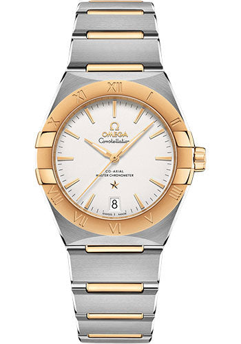 Omega Constellation OMEGA Co-Axial Master Chronometer - 36 mm Steel And Yellow Gold Case - Silvery Dial - 131.20.36.20.02.002