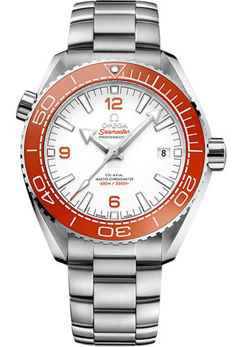 Omega Seamaster Planet Ocean 600M Omega Co-Axial Master Chronometer - 43.5 mm Steel Case - White Dial - 215.30.44.21.04.001