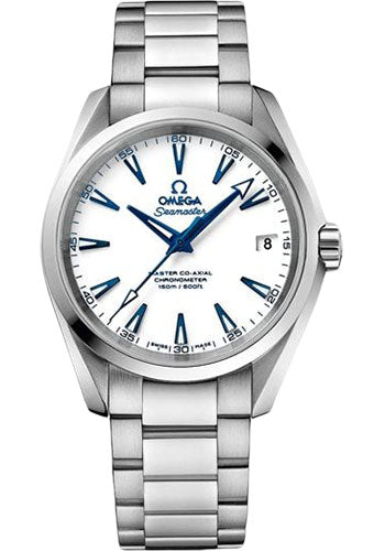 Omega Seamaster Aqua Terra 150M Master Co-Axial GoodPlanet Watch - 38.5 mm Titanium Case - White Dial - 231.90.39.21.04.001