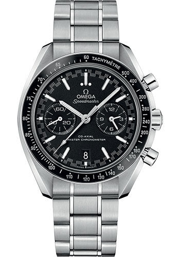 Omega Speedmaster Racing Co-Axial Master Chronograph Watch - 44.25 mm Steel Case - Black Ceramic Bezel - Black Dial - 329.30.44.51.01.001