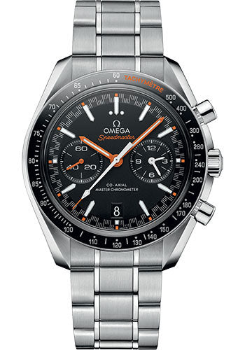 Omega Speedmaster Racing Co-Axial Master Chronograph Watch - 44.25 mm Steel Case - Black Ceramic Bezel - Matt Black Dial - 329.30.44.51.01.002
