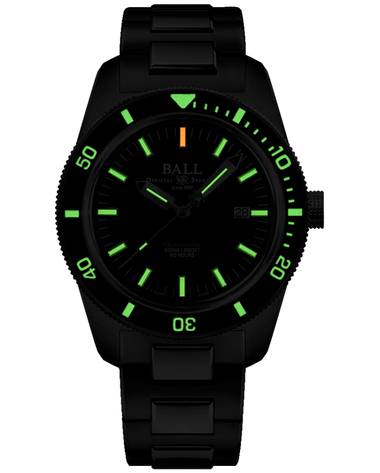 Ball Engineer II M Skindiver Heritage - DD3208B-S1C-BK