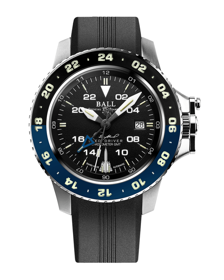 Ball Engineer Hydrocarbon AeroGMT Sled Driver (42 mm) - DG2018C-P17C-BK