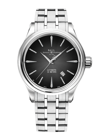 BALL Trainmaster | NM9080D-S1J-BK | Time Source Jewelers
