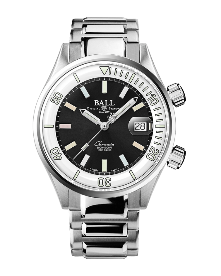 Shop Ball Engineer Master II Diver Chronometer (42mm) DM2280A-S5C-BKWHR