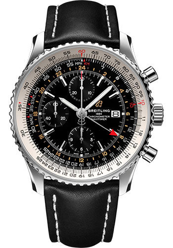 Breitling Navitimer Chronograph GMT 46 Watch - A24322121B2X1