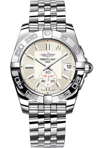 Breitling Galactic 36 Automatic Watch - Steel - Silver Dial - Steel Bracelet - A37330121G1A1