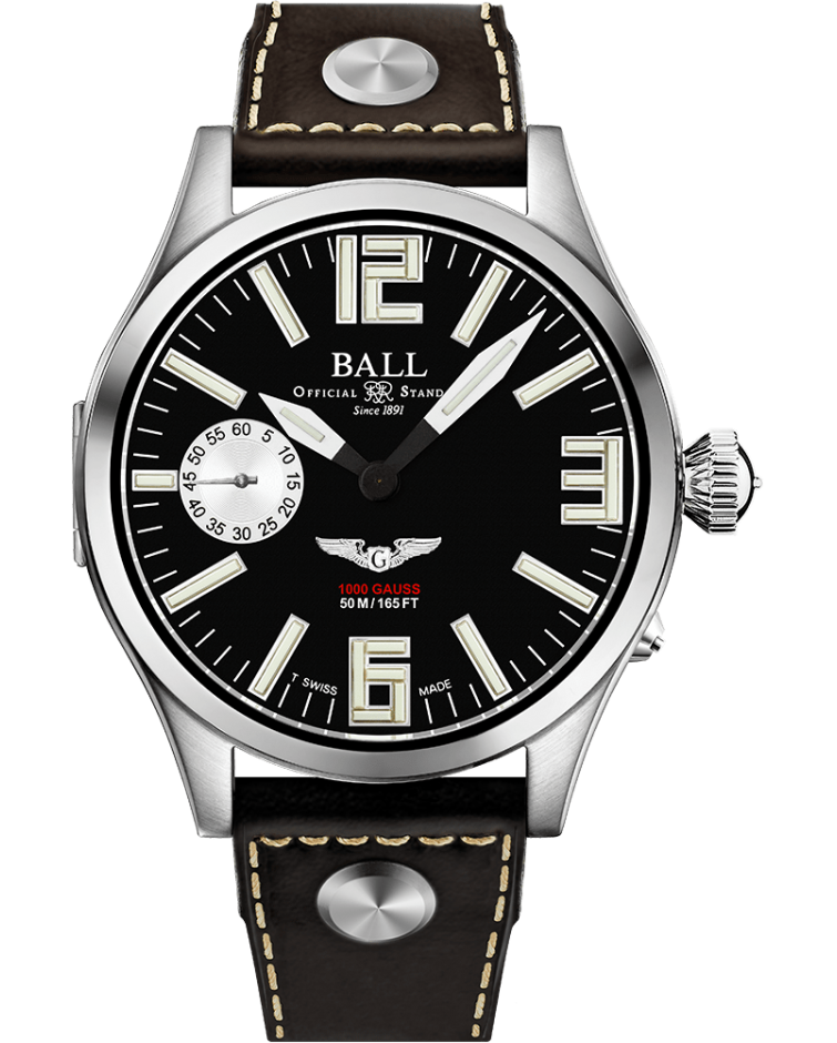 Ball Engineer Master II Waco Glider (46mm) with free NATO strap NM2138D-L-BK