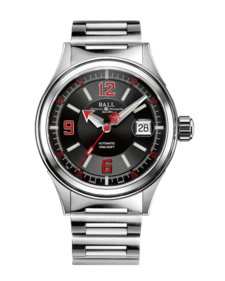 BALL Fireman Racer - NM2088C-S2J-BKRD | TSJNY