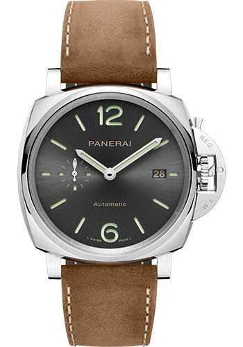 Panerai Luminor Due - 42mm - Polished Steel - Sun-Brushed Anthracite Dial - PAM00904