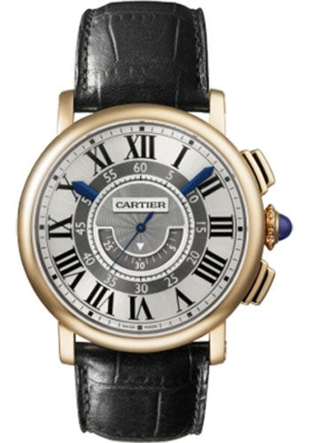 Cartier Rotonde de Cartier Central Chronograph Watch - 42 mm Pink Gold Case - W1555951