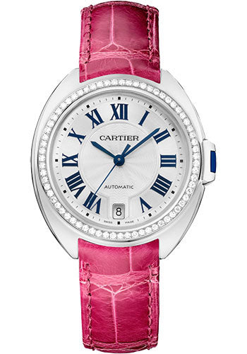 Cartier Tank Francaise Watch - 25.35 mm Steel Case - Diamond Dial - WE110006