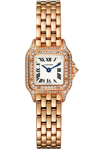 Cartier Panthere de Cartier Watch - 25 mm Pink Gold Diamond Case - WJPN0020