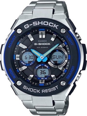 G-Shock Analog Aviation Series Day Date Steel GSTS100D-1A2 Watch