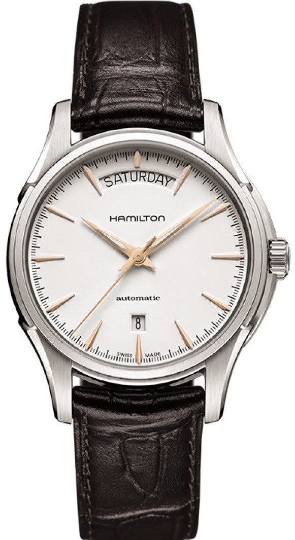 Hamilton Jazzmaster Day Date Automatic Stainless Steel White Dial H32505511 Watch