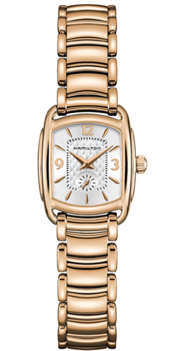 Shop Hamilton Bagley Silver Dial Watch | H12341155 | TSJNY