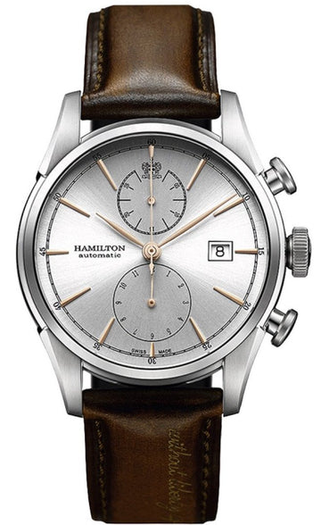 Hamilton Spirt of Liberty Chronograph Automatic Stainless Steel 42mm H32416581 Watch